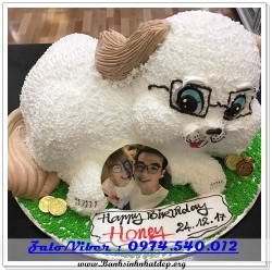 Mẫu Bánh Sinh Nhật Đẹp - A143